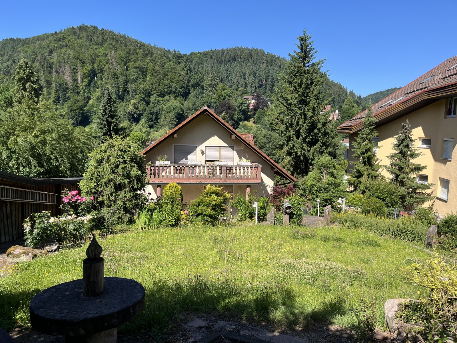 Bad Liebenzell: Vermietete 3,5 ZW mit tollem Blick auf die Burg