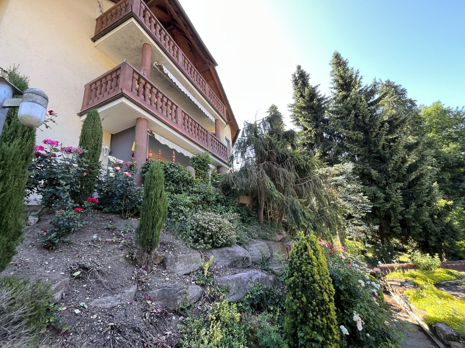 Bad Liebenzell: Vermietete 3,5 ZW mit tollem Blick auf die Burg