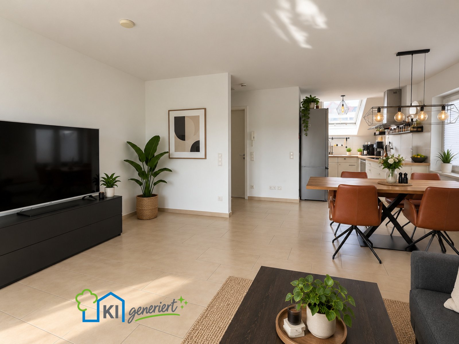 Aid.-Deufringen: Helle 3 Zi-DG-Whg. mit Balkon & eig. Eingang