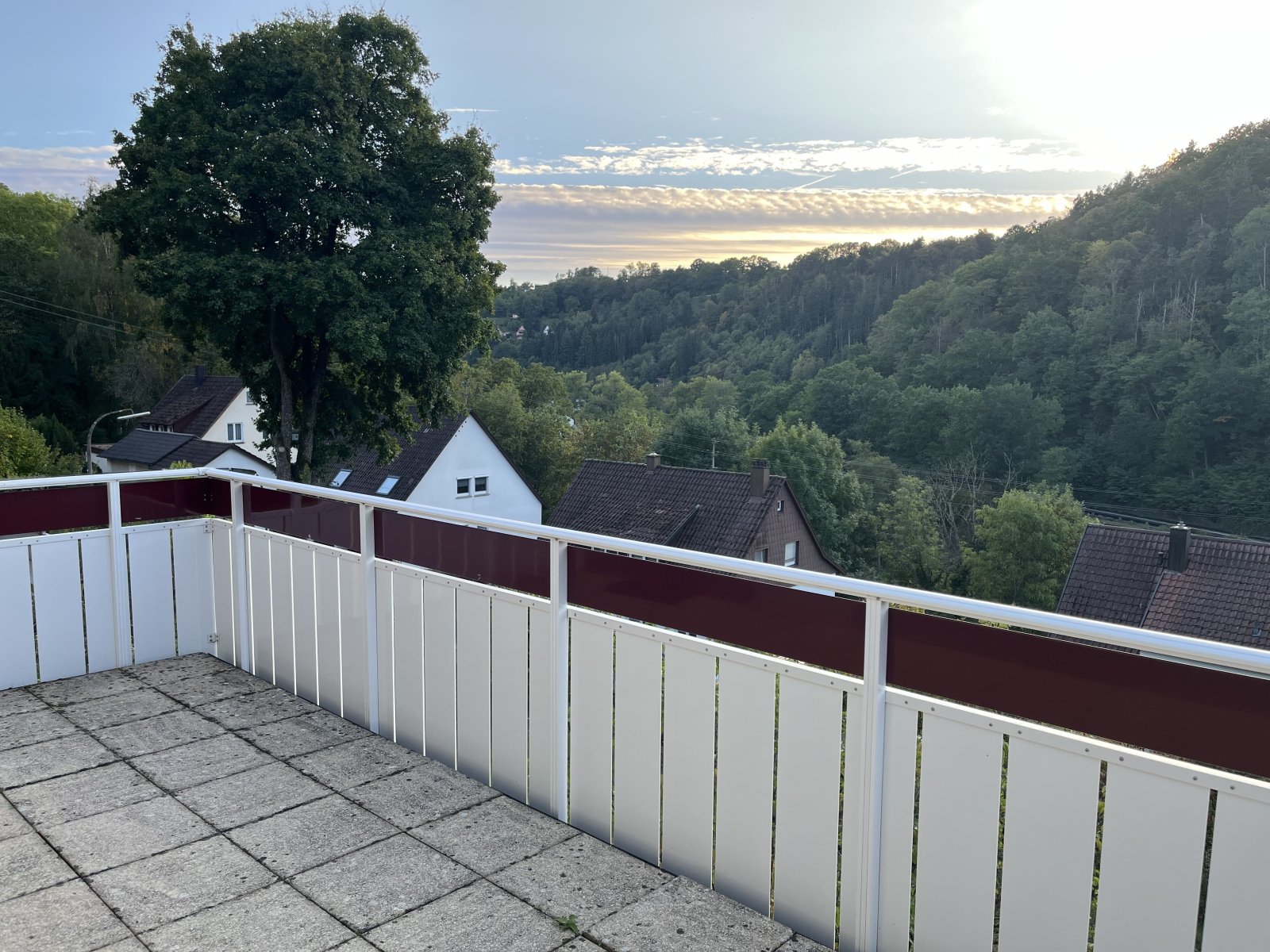 Wildberg: helle 3-ZW mit Balkon im Grünen